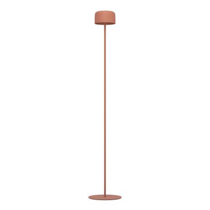 Eglo - Lâmpada de pé LED solar tátil recarregável/2,8W/3,7V 1800 mAh IP44 laranja