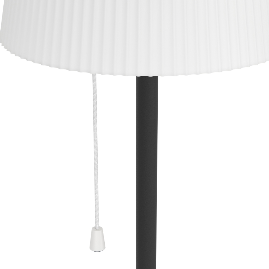 Eglo - Candeeiro de pé solar recarregável LED/2,3W/3,7V 3000/4000/6500K 1800 mAh IP44 preto