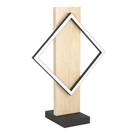 Eglo - Candeeiro de mesa LED/13W/230V preto/bege