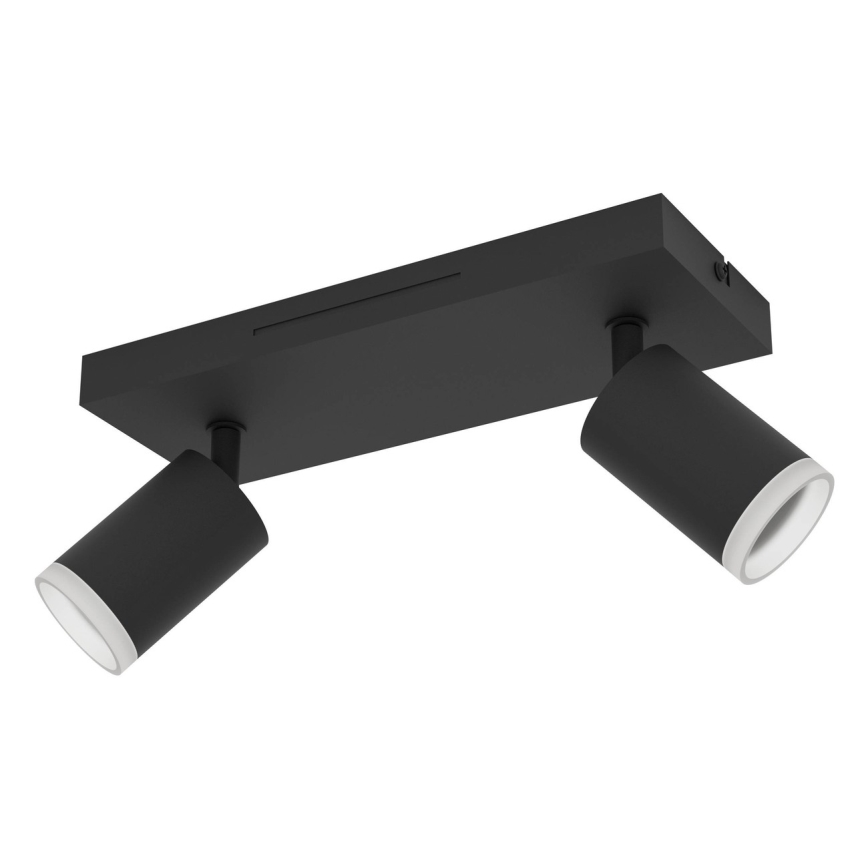 Eglo - Spot LED RGBW dimerizável 2xLED/3,7W/230V 2700-6500K preto