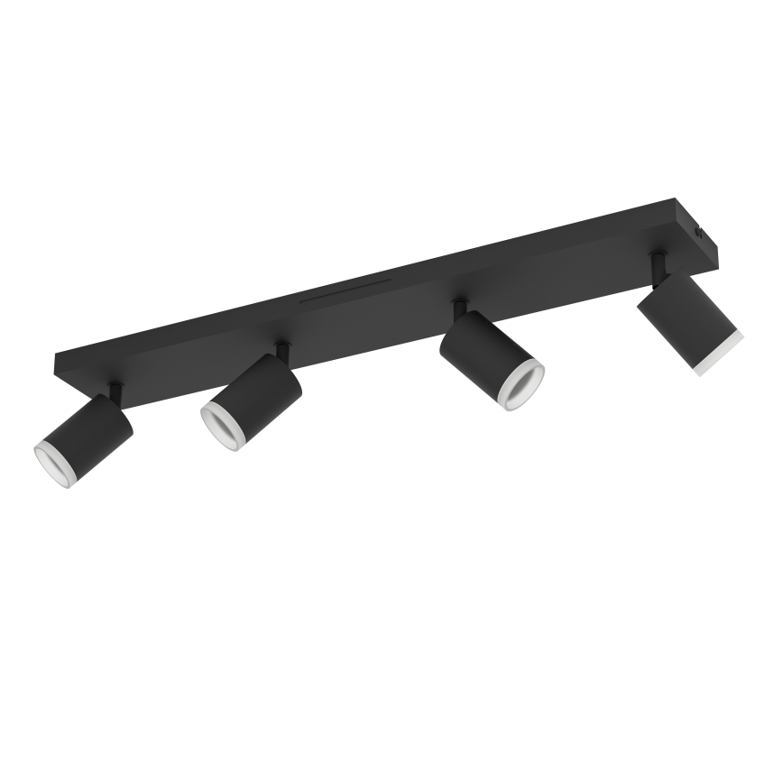 Eglo - Spot LED RGBW dimerizável 4xLED/3,7W/230V 2700-6500K preto