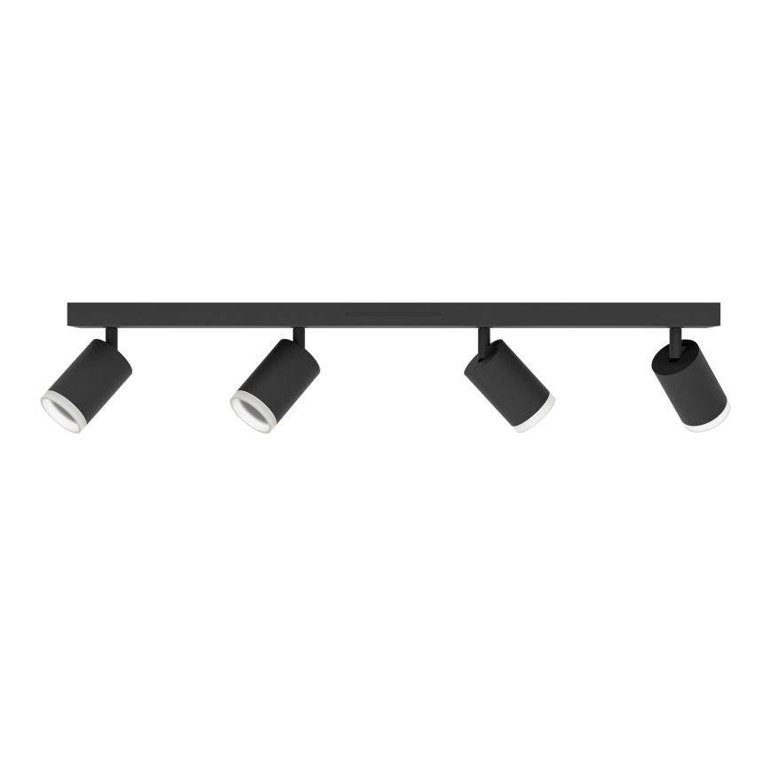 Eglo - Spot LED RGBW dimerizável 4xLED/3,7W/230V 2700-6500K preto
