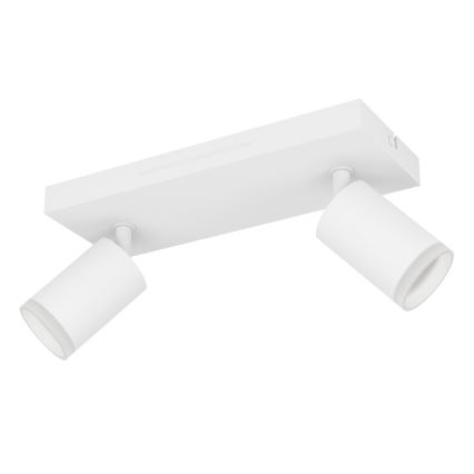 Eglo - Spot LED RGBW regulável 2xLED/3,7W/230V 2700-6500K branco