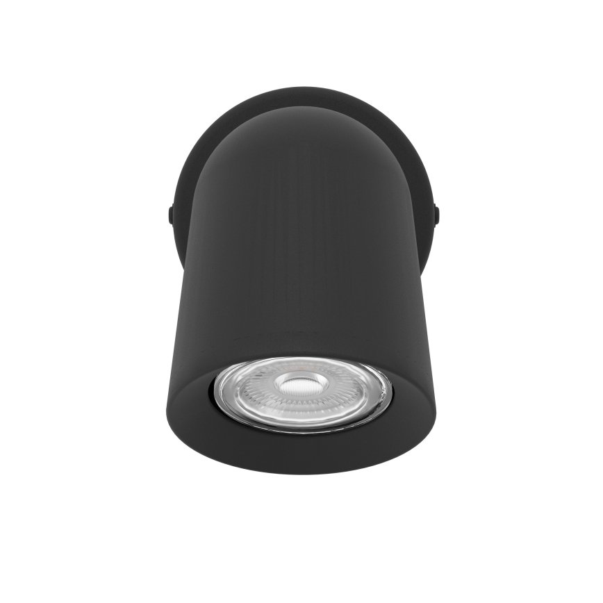 Eglo - Aplique de parede com foco 1xGU10/5W/230V, preto