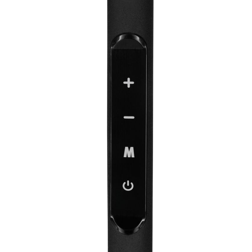 Eglo - Candeeiro de pé LED dimerizável 2xLED/8,8W/230V preto