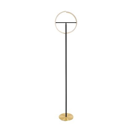 Eglo - Candeeiro de pé LED dimerizável 2xLED/8,8W/230V dourado/preto