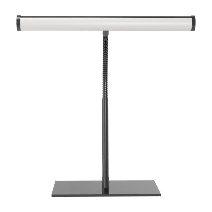 Eglo - Candeeiro de mesa tátil dimerizável LED/5W/230V 2700/4000/6500K preto cromado