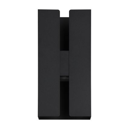 Eglo - Aplique de parede para exterior LED 2xLED/4W/230V 2700/4000/6000K. IP44 preto