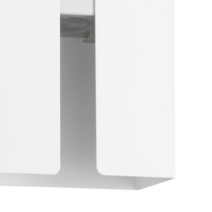 Eglo - Luminária de parede LED para exterior 2xLED/4W/230V 2700/4000/6000K. IP44 branca