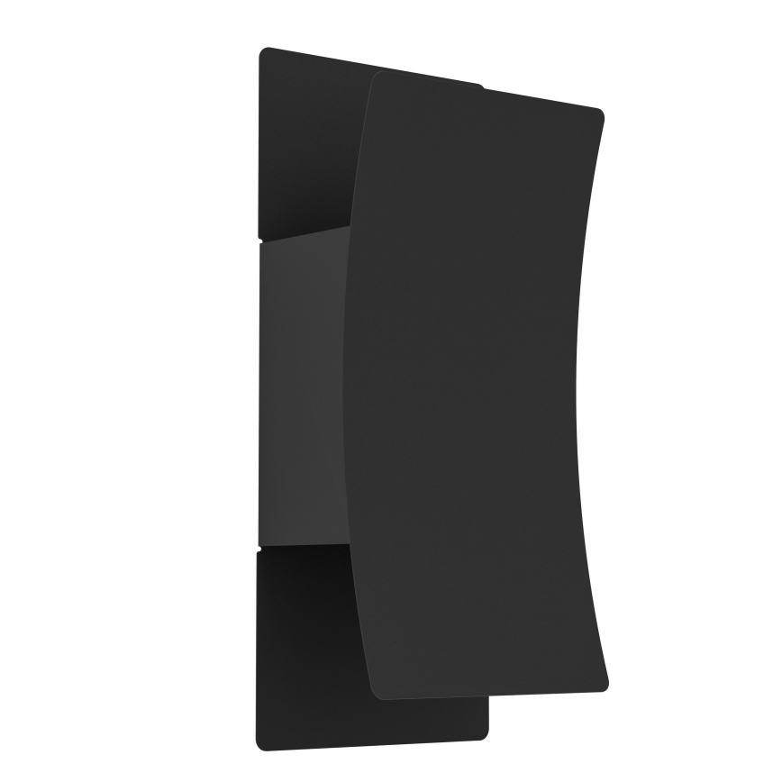 Eglo - Arandela LED de exterior 2xLED/4W/230V 2700/4000/6500K IP44 preta