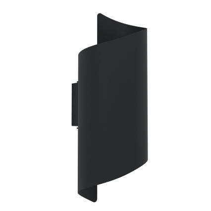 Eglo - Aplique de parede LED para exterior 2xLED/4W/230V 2700/4000/6000K IP44 preto
