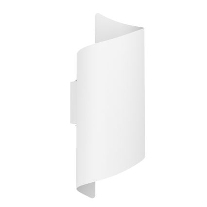 Eglo - Aplique de parede LED para exterior 2xLED/4W/230V 2700/4000/6000K IP44 branco