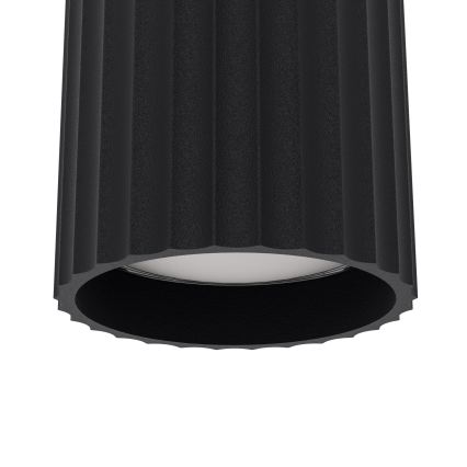Eglo - Aplique de parede direcional 1xGU10/5W/230V preto