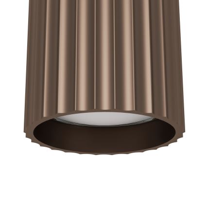 Eglo - Aplique de parede orientável 1xGU10/5W/230V castanho