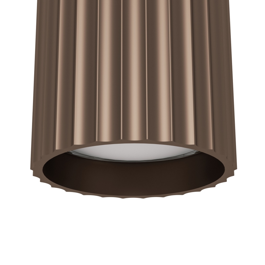Eglo - Aplique de parede orientável 1xGU10/5W/230V castanho