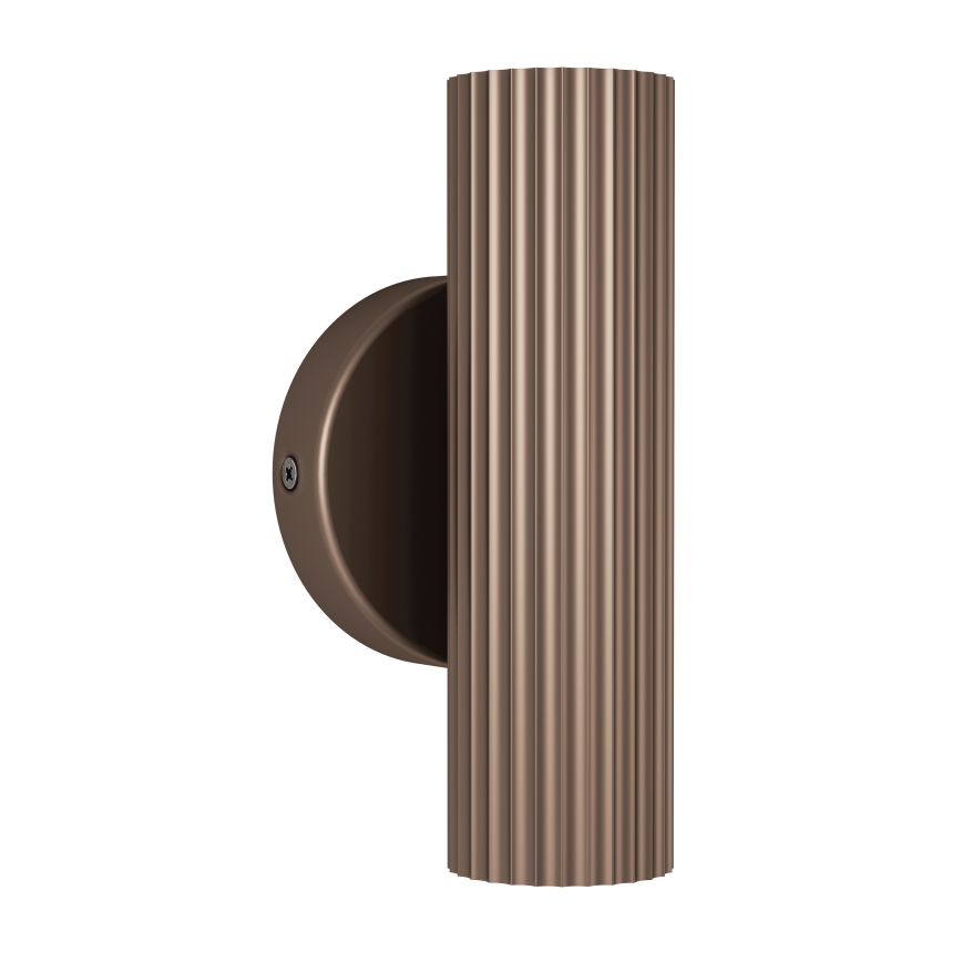 Eglo - Candeeiro de parede 2xGU10/5W/230V castanho