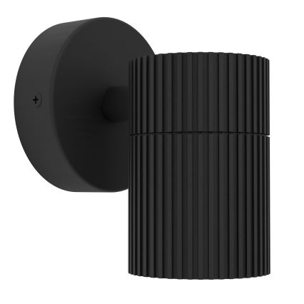 Eglo - Candeeiro de parede para exterior 1xGU10/28W/230V IP44 preto