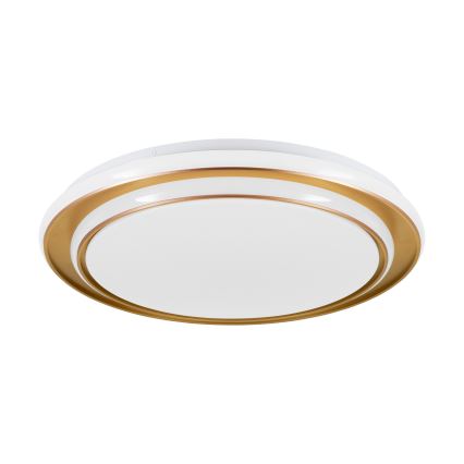 Eglo - Luminária de teto LED 36W/230V 2700/4000/6500K Ø 49 cm dourado