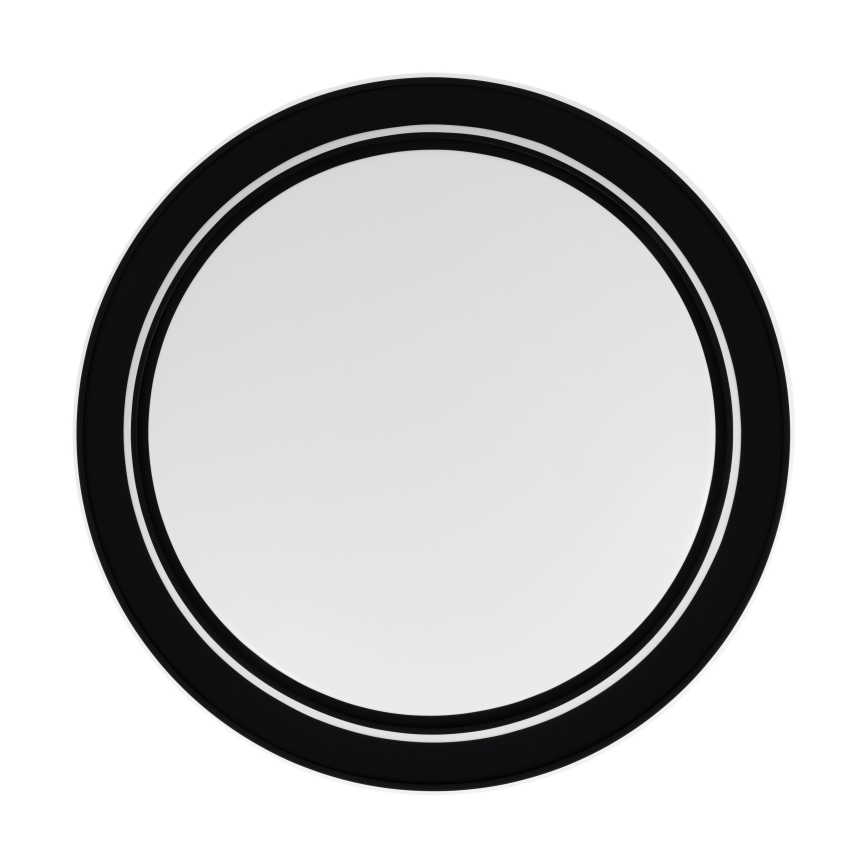 Eglo - Luminária de teto LED/36W/230V 2700/4000/6500K diâmetro 49 cm preta