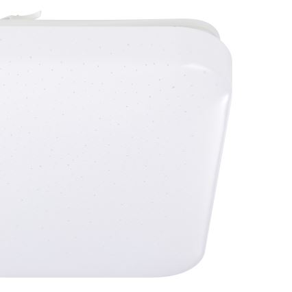 Eglo - LED Candeeiro de tecto para casa de banho LED/18W/230V 3000/4000/6000K 33x33 cm IP44