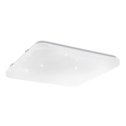 Eglo - Candeeiro de tecto LED para casa de banho LED/18W/230V 33x33 cm IP44