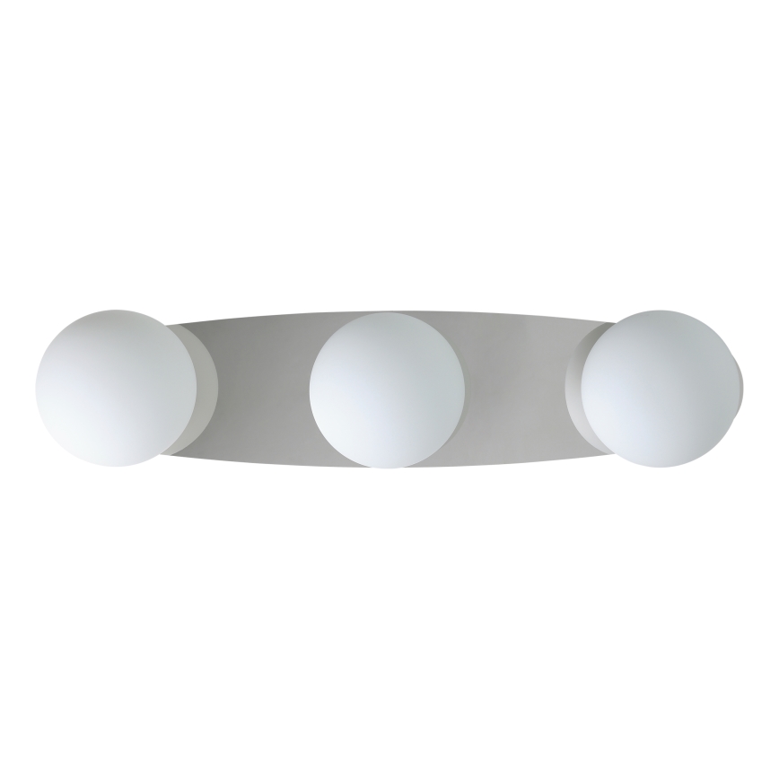 Eglo - Candeeiro de teto LED para casa de banho 3xG9/4,2W/230V IP44 cromado brilhante