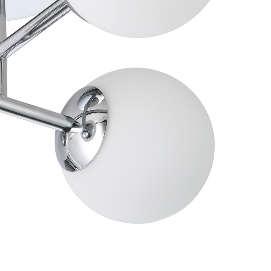Eglo - Plafon LED para casa de banho 4xG9/4,2W/230V IP44 cromo brilhante