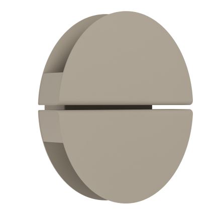 Eglo - Aplique de parede exterior LED/4,5W/230V 2700/4000/6500K IP44 bege
