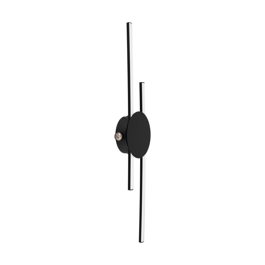 Eglo - Aplique de parede LED LED/20W/230V + LED/0,91W preto