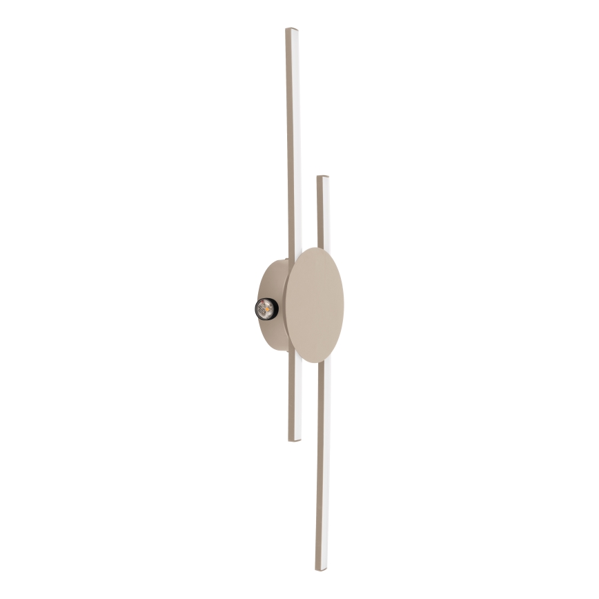 Eglo - Aplique de parede LED/20W/230V + LED/0,91W bege