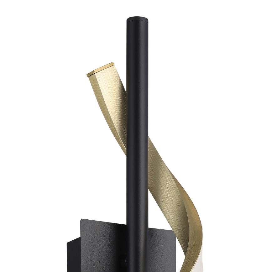 Eglo - Aplique de parede LED/8,8W/230V 2700/4000/6500 K preto/dourado