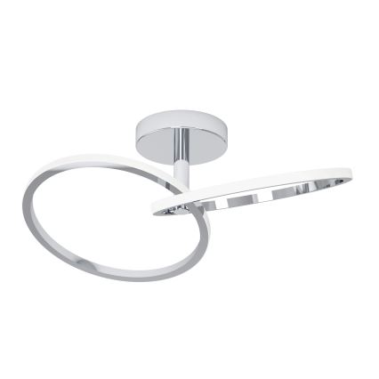 Eglo - Candeeiro de tecto LED/12W/230V 2700/4000/6500K cromado brilhante