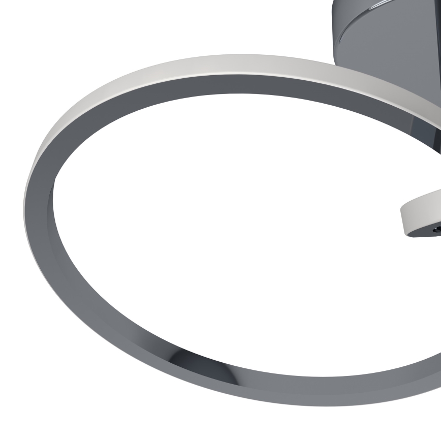Eglo - Candeeiro de tecto LED/12W/230V 2700/4000/6500K cromado brilhante