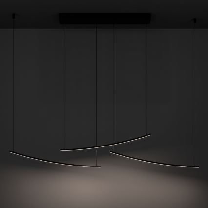 Eglo - Lustre Pendente LED Dimerizável em Cabo LED/22W/230V 2700/4000/6500K preto
