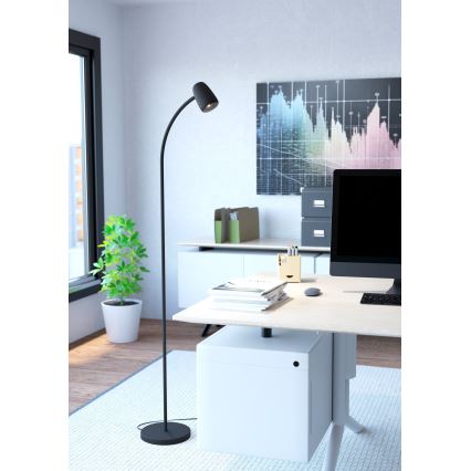 Eglo - Candeeiro de pé 1xE14/18W/230V preto