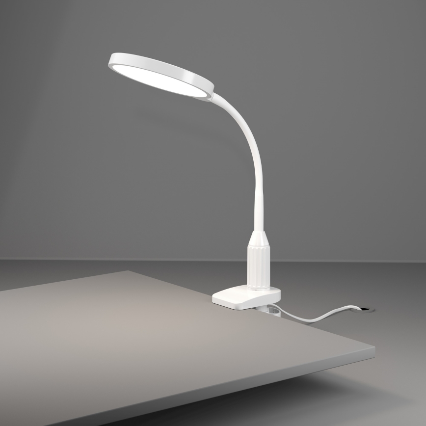 Eglo - Lâmpada LED flexível dimerizável com clipe LED/5,5W/230V 2700/4000/6500K branca