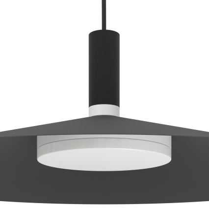 Eglo - Lustre pendente em cabo LED RGBW regulável LED/15,5W/230V 2700-6500K preto