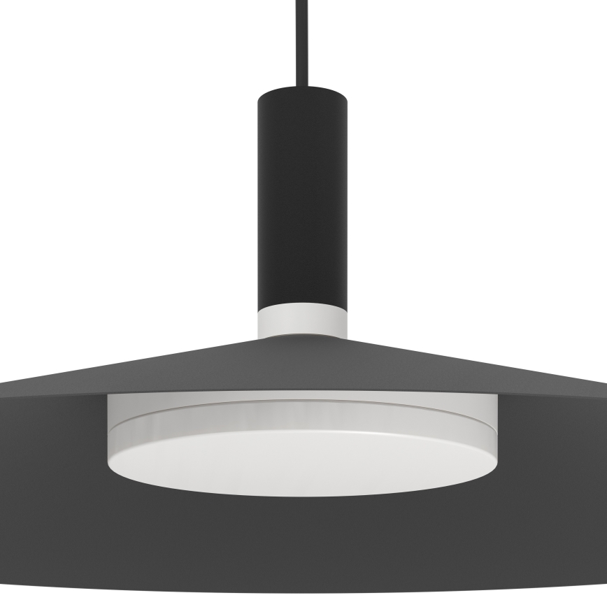 Eglo - Lustre pendente em cabo LED RGBW regulável LED/15,5W/230V 2700-6500K preto