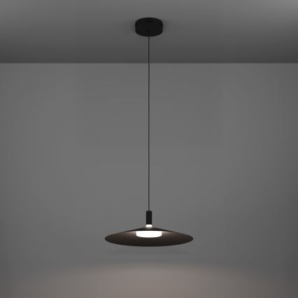 Eglo - Lustre pendente em cabo LED RGBW regulável LED/15,5W/230V 2700-6500K preto