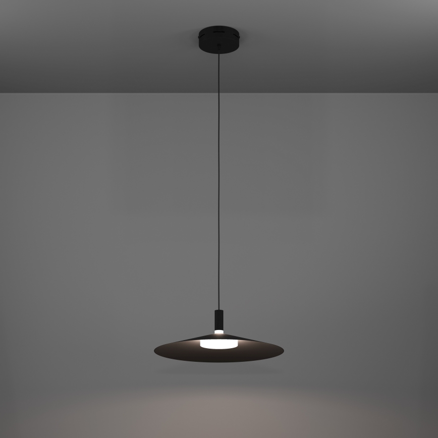 Eglo - Lustre pendente em cabo LED RGBW regulável LED/15,5W/230V 2700-6500K preto