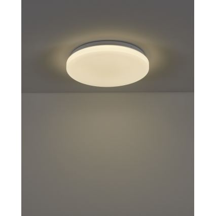 Eglo - Luminária de teto LED RGBW dimerizável, 12W, 230V, diâmetro 31 cm
