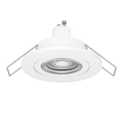 Eglo - Spot LED de embutir para casa de banho 1x GU10/4,5W/230V IP44, branco