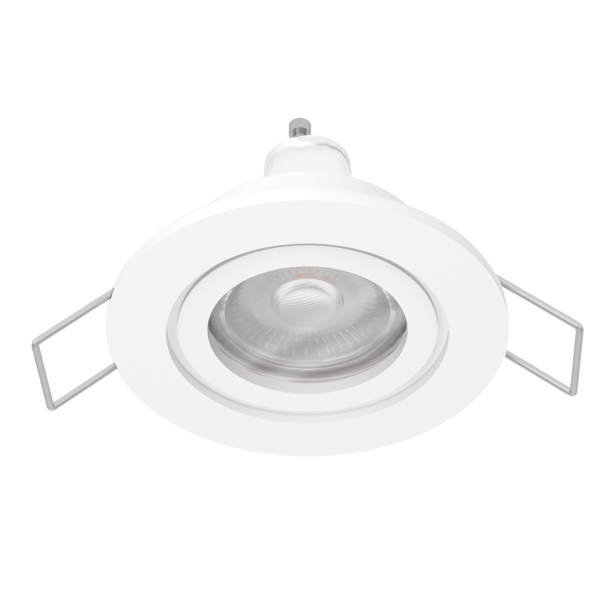 Eglo - Spot LED encastrado para casa de banho 1xGU10/4,5W/230V IP44 branco