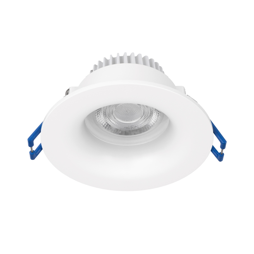 Eglo - Luminária LED de embutir para casa de banho LED/4,9W/230V 2700/4000/6500K Ø 8,8 cm IP65 branca
