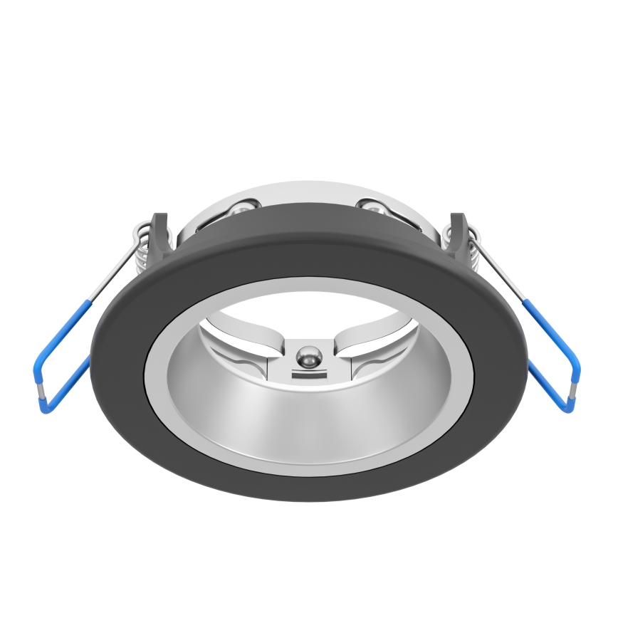Eglo - Luminária LED embutida para casa de banho, dimerizável LED/4,8W/230V 2700/4000/6500K IP44 preto