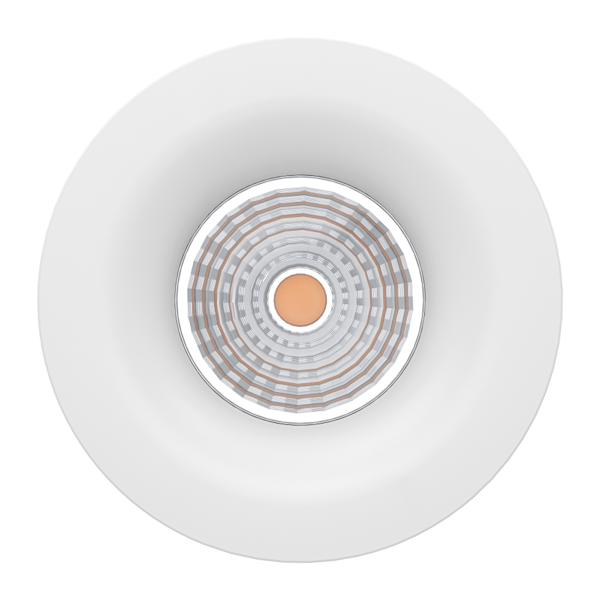 Eglo - Luminária de teto embutida LED dimerizável LED/6,4W/230V Ø 8,8 cm branca