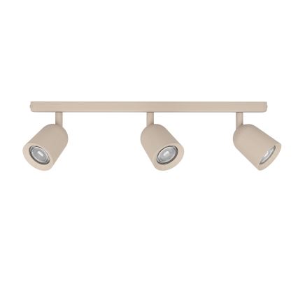 Eglo - Candeeiro de focos 3xGU10/10W/230V bege