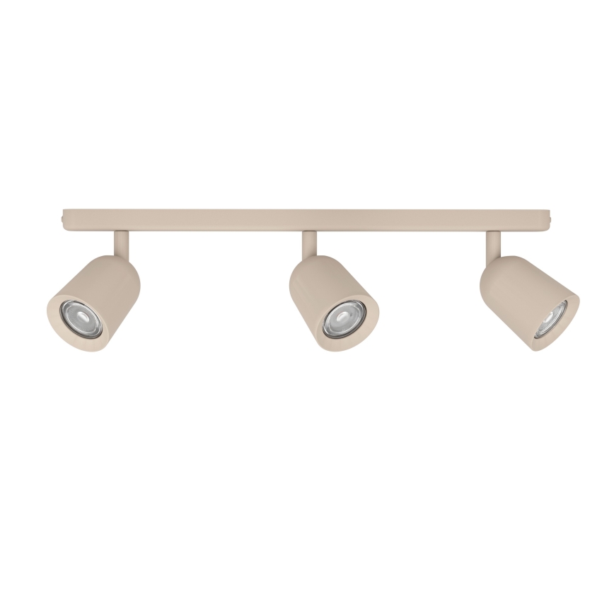 Eglo - Candeeiro de focos 3xGU10/10W/230V bege