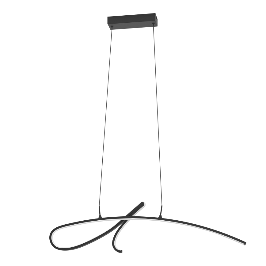 Eglo - Lustre LED suspenso por cabo LED/20W/230V 2700/4000/6500K preto