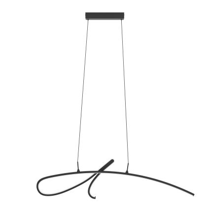 Eglo - Lustre LED suspenso por cabo LED/20W/230V 2700/4000/6500K preto